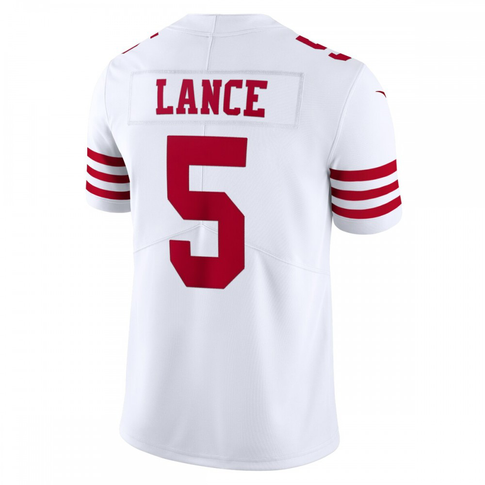 Trey Lance San Francisco 49ers Nike Vapor Limited Jersey - White-GridironStore
